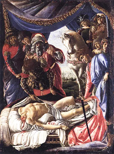 The Discovery of the Murder of Holofernes Sandro Botticelli
